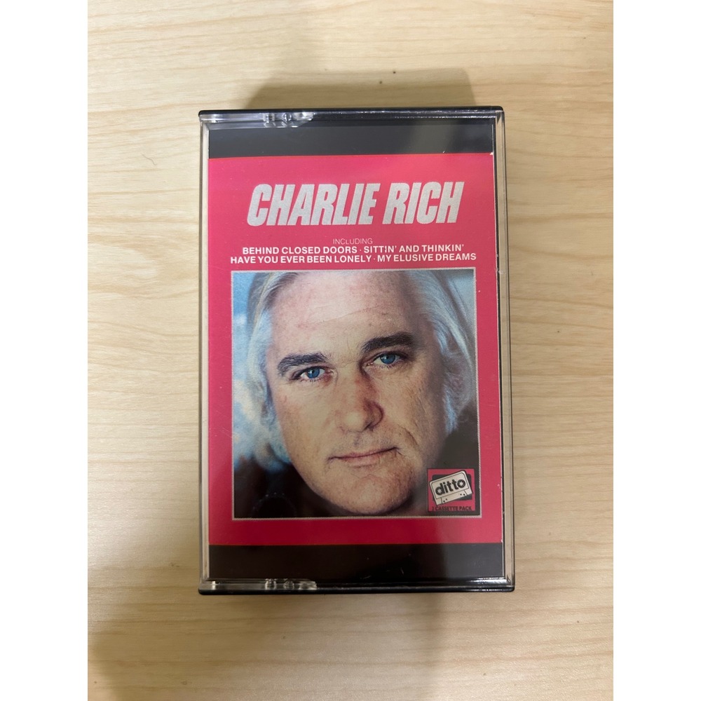 Charlie Rich Behind Closed Doors Cassette Tape Ditto 10044 Pickwick UK Import